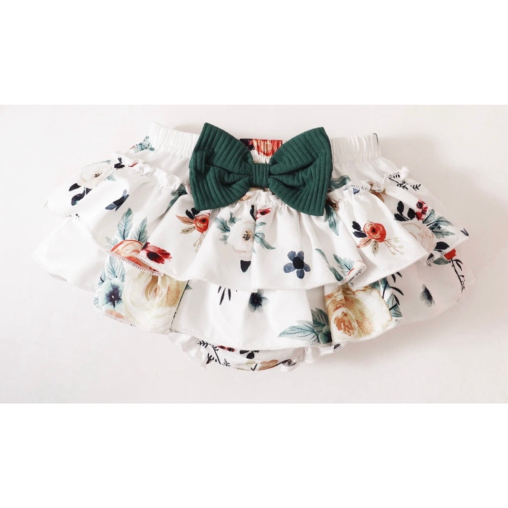 NEW PatPat 3pcs Baby Girl Cotton Romper & Floral Layered Shorts Set 9-12M - Picture 6 of 10